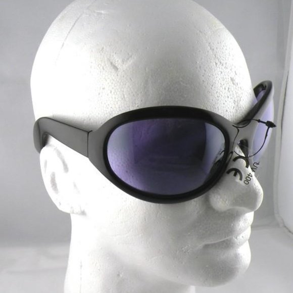 New Purple Oversized Sunglasses Dj Pon3 Rave Club Party Music Alternative Punk - Picture 6 of 6